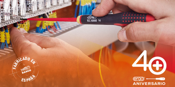 BAHCO celebrates the 40th anniversary of ERGO™ screwdrivers.