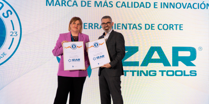 IZAR gana el premio a la calidad y a la innovación en herramientas de corte
